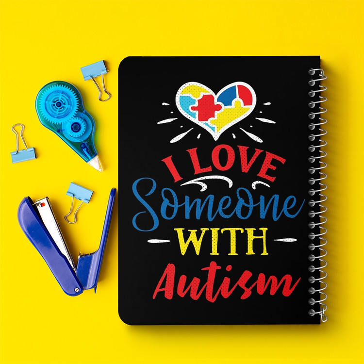 دفتر لیست خرید 50 برگ خندالو طرح اتیسم Autism کد 26738