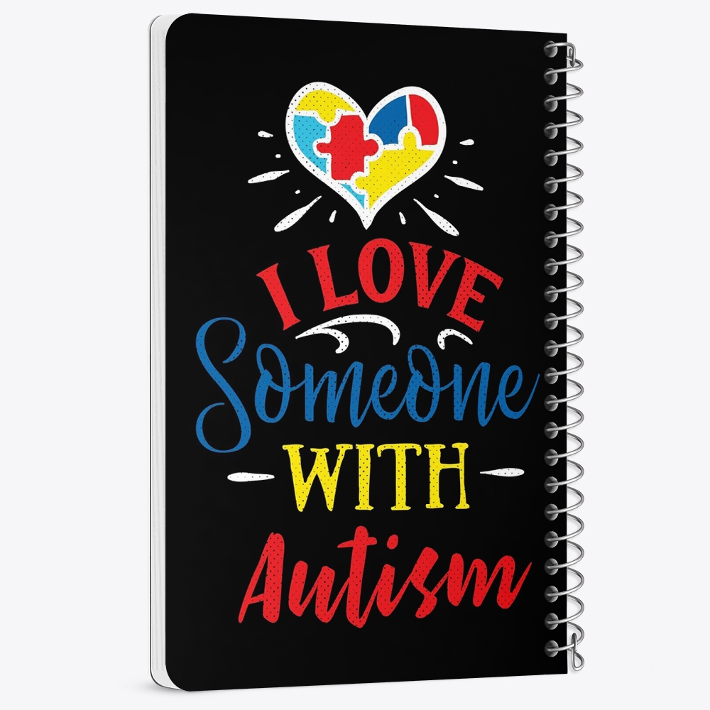 دفتر لیست خرید 50 برگ خندالو طرح اتیسم Autism کد 26738