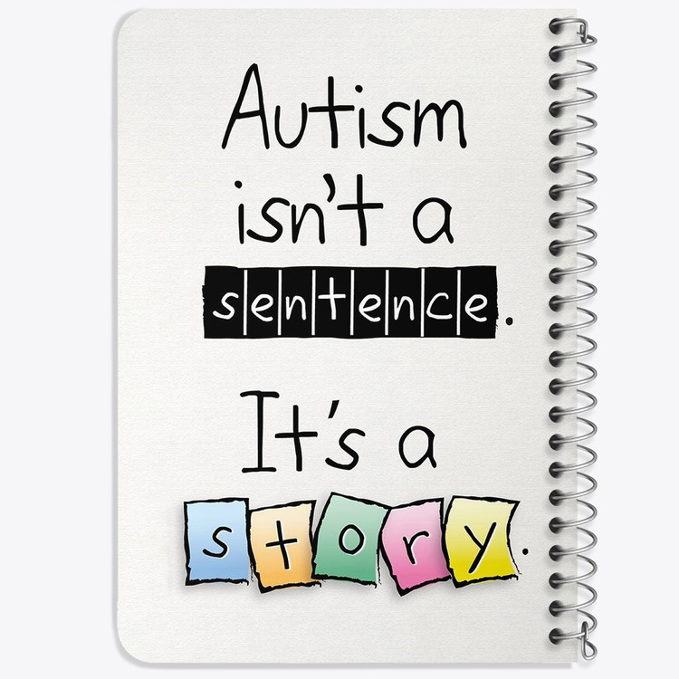 دفتر لیست خرید 50 برگ خندالو طرح اتیسم Autism کد 26737