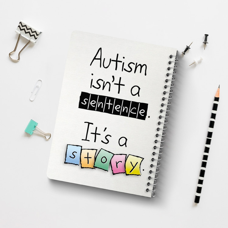 دفتر لیست خرید 50 برگ خندالو طرح اتیسم Autism کد 26737