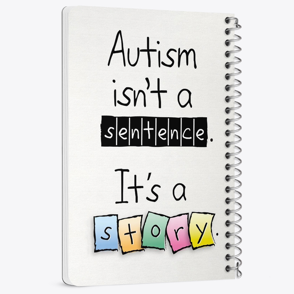 دفتر لیست خرید 50 برگ خندالو طرح اتیسم Autism کد 26737