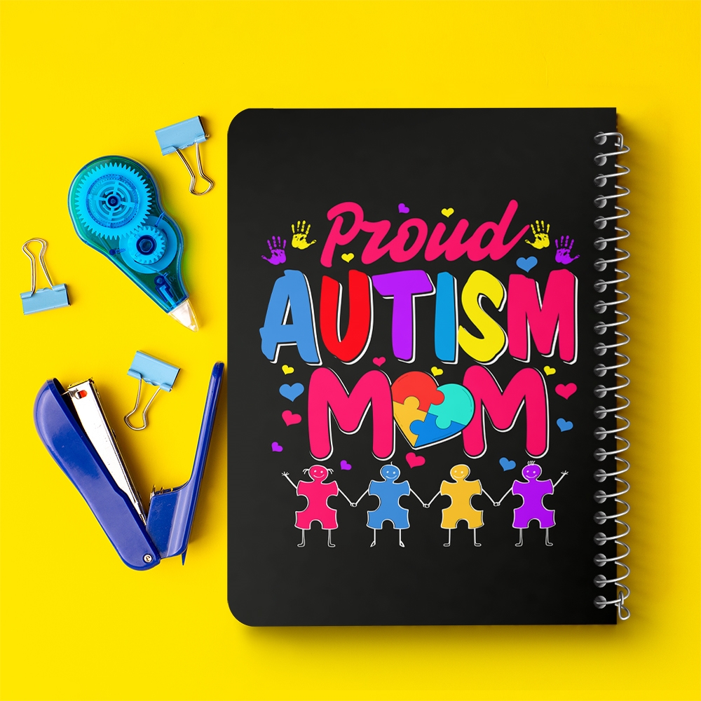 دفتر لیست خرید 50 برگ خندالو طرح اتیسم Autism کد 26736