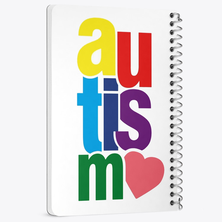 دفتر لیست خرید 50 برگ خندالو طرح اتیسم Autism کد 26735
