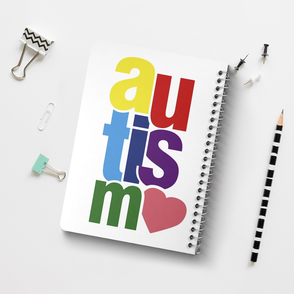 دفتر لیست خرید 50 برگ خندالو طرح اتیسم Autism کد 26735