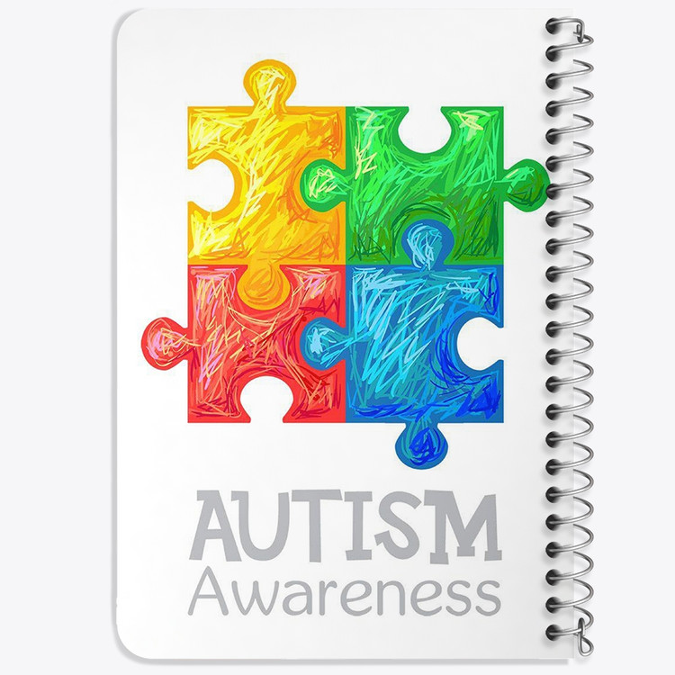 دفتر لیست خرید 50 برگ خندالو طرح اتیسم Autism کد 26733