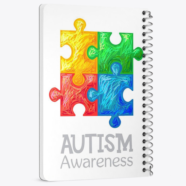 دفتر لیست خرید 50 برگ خندالو طرح اتیسم Autism کد 26733