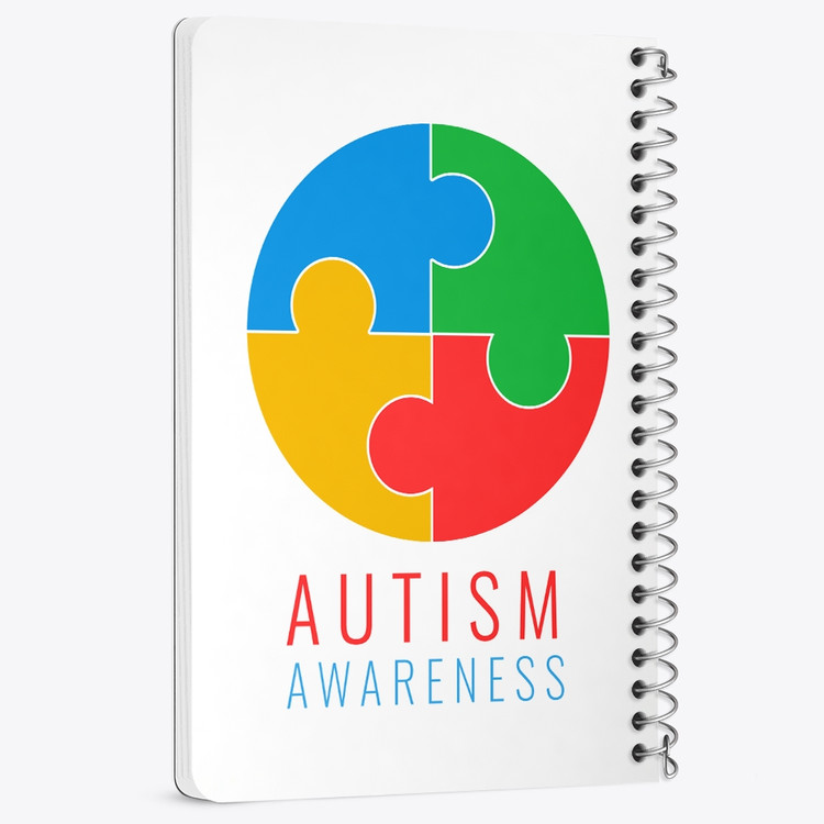 دفتر لیست خرید 50 برگ خندالو طرح اتیسم Autism کد 26728
