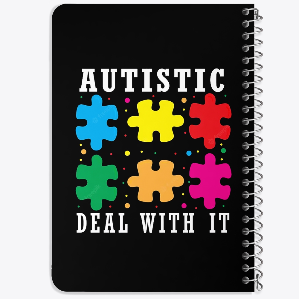 دفتر لیست خرید 50 برگ خندالو طرح اتیسم Autism کد 26727