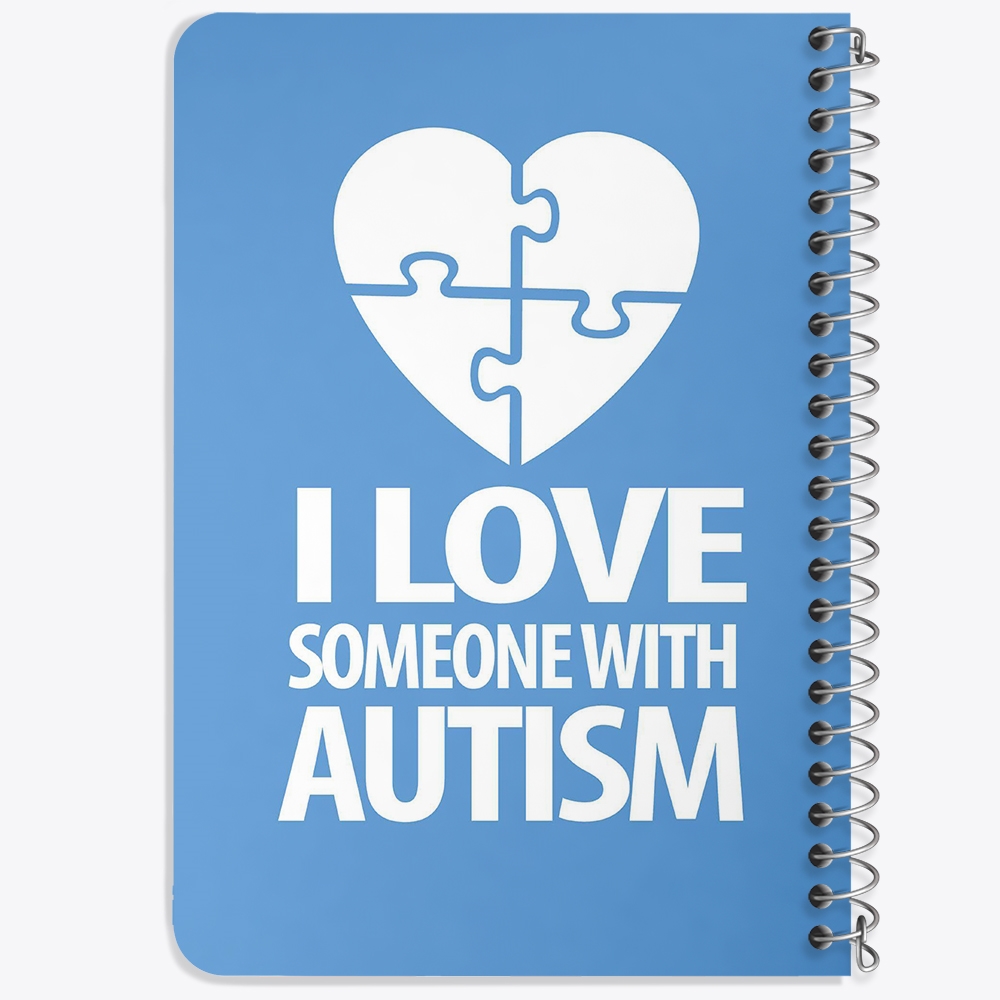 دفتر لیست خرید 50 برگ خندالو طرح اتیسم Autism کد 26725