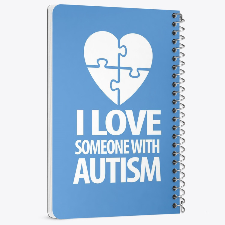 دفتر لیست خرید 50 برگ خندالو طرح اتیسم Autism کد 26725