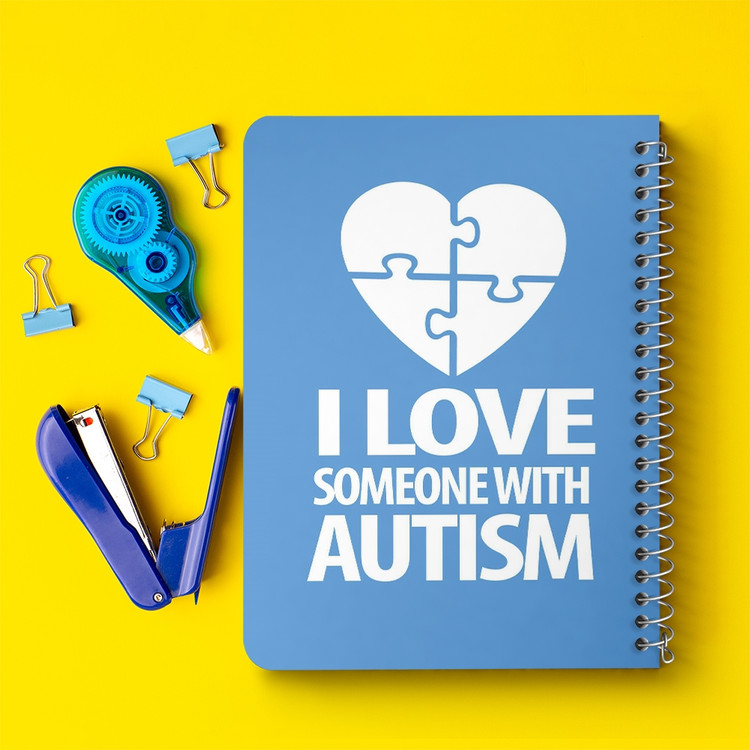 دفتر لیست خرید 50 برگ خندالو طرح اتیسم Autism کد 26725