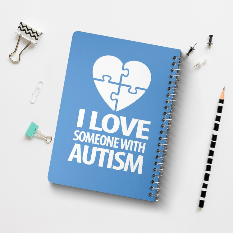 دفتر لیست خرید 50 برگ خندالو طرح اتیسم Autism کد 26725