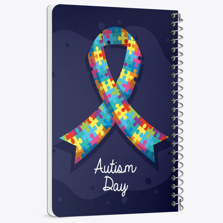 دفتر لیست خرید 50 برگ خندالو طرح اتیسم Autism کد 26718