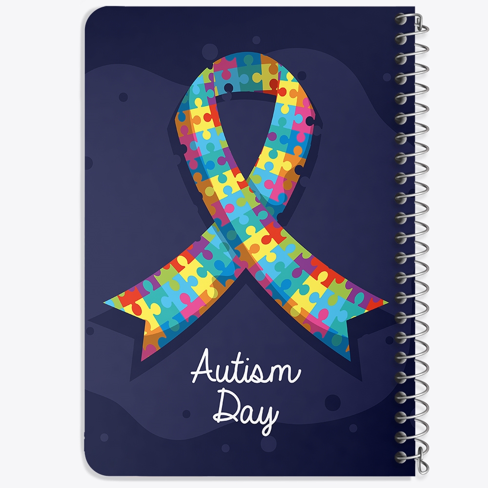 دفتر لیست خرید 50 برگ خندالو طرح اتیسم Autism کد 26718