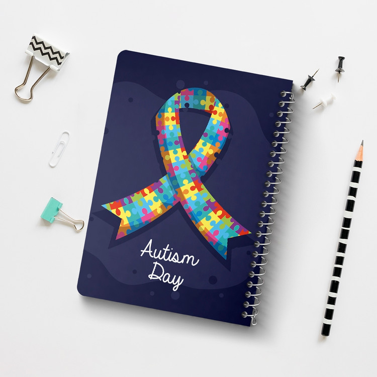 دفتر لیست خرید 50 برگ خندالو طرح اتیسم Autism کد 26718