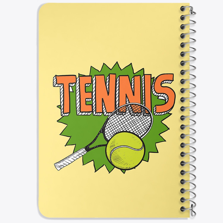 دفتر لیست خرید 50 برگ خندالو طرح تنیس Tennis کد 26640