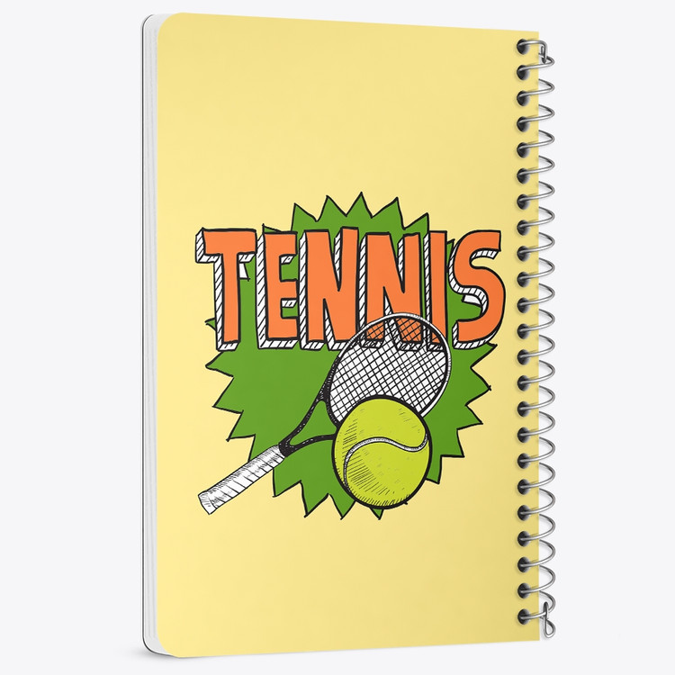 دفتر لیست خرید 50 برگ خندالو طرح تنیس Tennis کد 26640