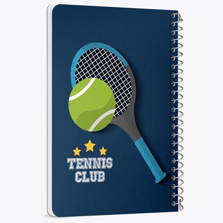 دفتر لیست خرید 50 برگ خندالو طرح تنیس Tennis کد 26626