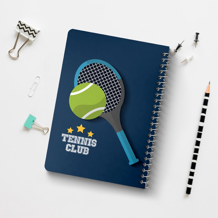 دفتر لیست خرید 50 برگ خندالو طرح تنیس Tennis کد 26626