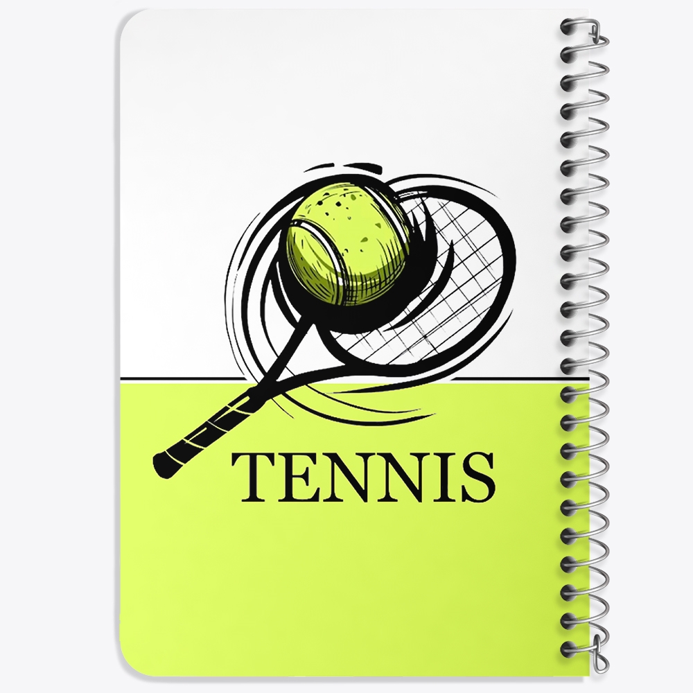دفتر لیست خرید 50 برگ خندالو طرح تنیس Tennis کد 26614