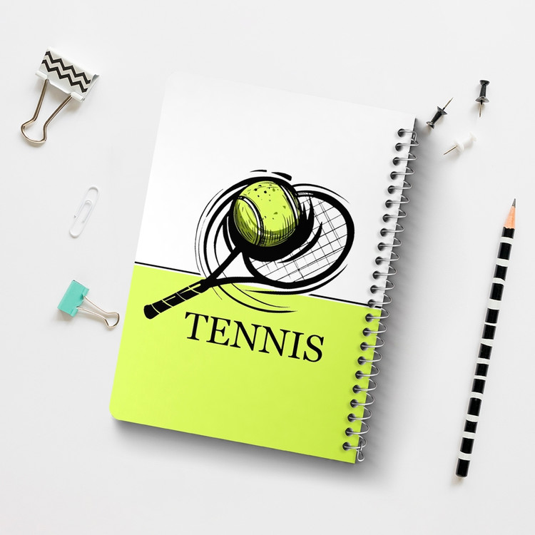 دفتر لیست خرید 50 برگ خندالو طرح تنیس Tennis کد 26614