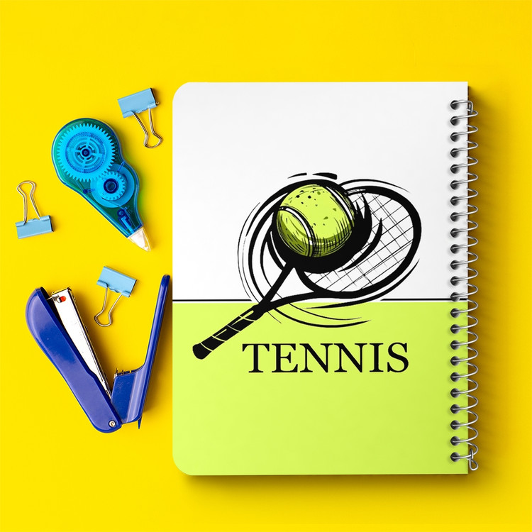 دفتر لیست خرید 50 برگ خندالو طرح تنیس Tennis کد 26614