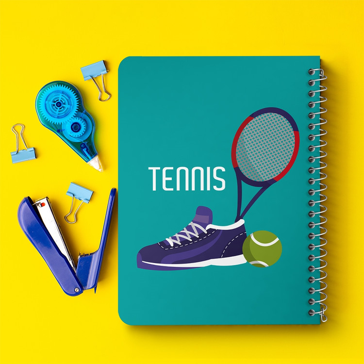 دفتر لیست خرید 50 برگ خندالو طرح تنیس Tennis کد 26610