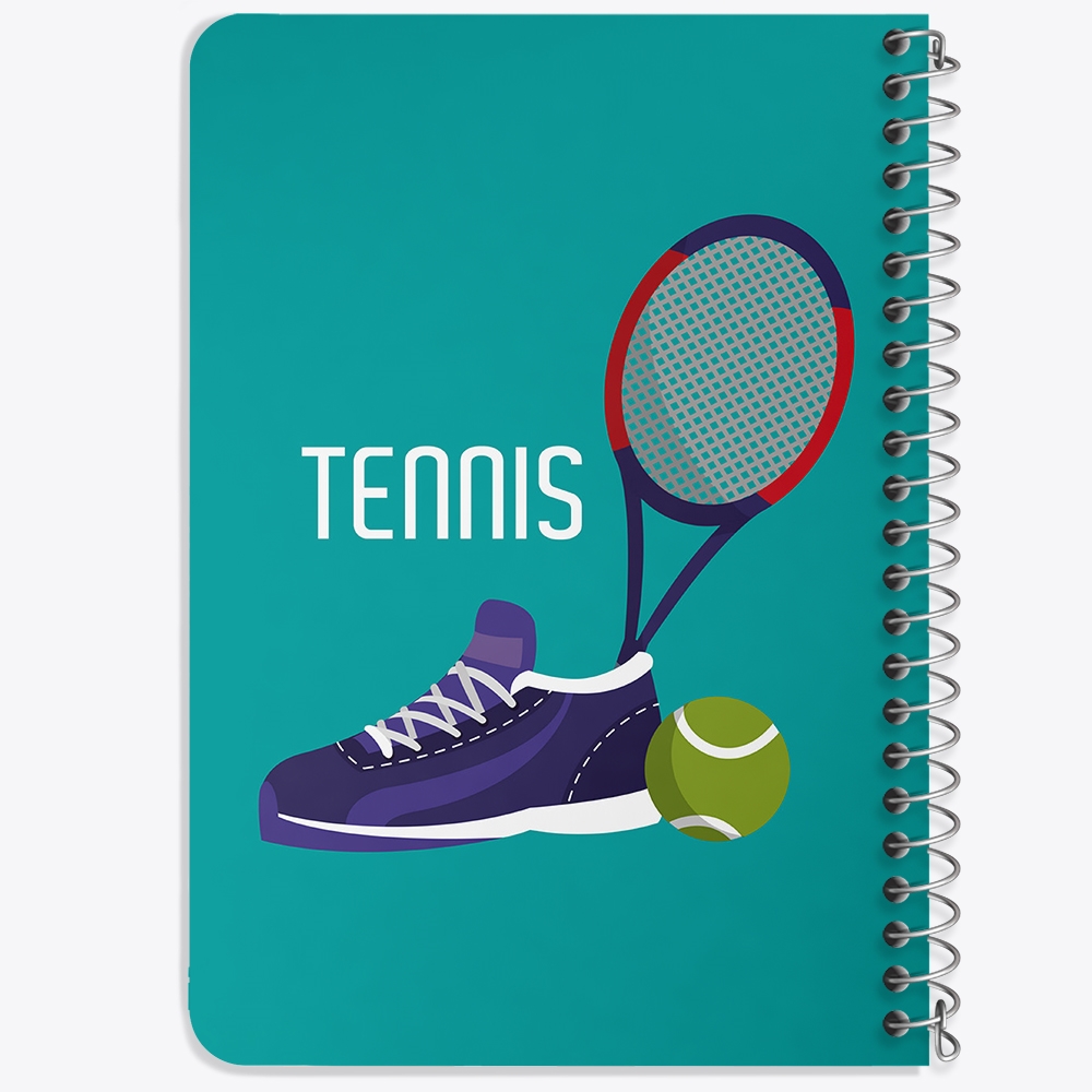دفتر لیست خرید 50 برگ خندالو طرح تنیس Tennis کد 26610