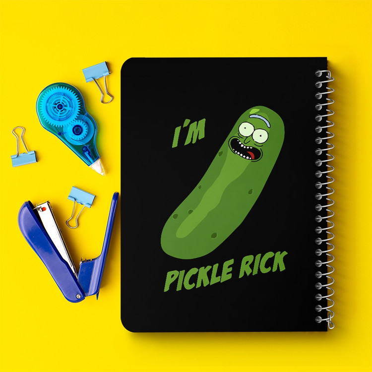 دفتر لیست خرید 50 برگ خندالو طرح انیمیشن ریک و مورتی Rick and Mort کد 26594