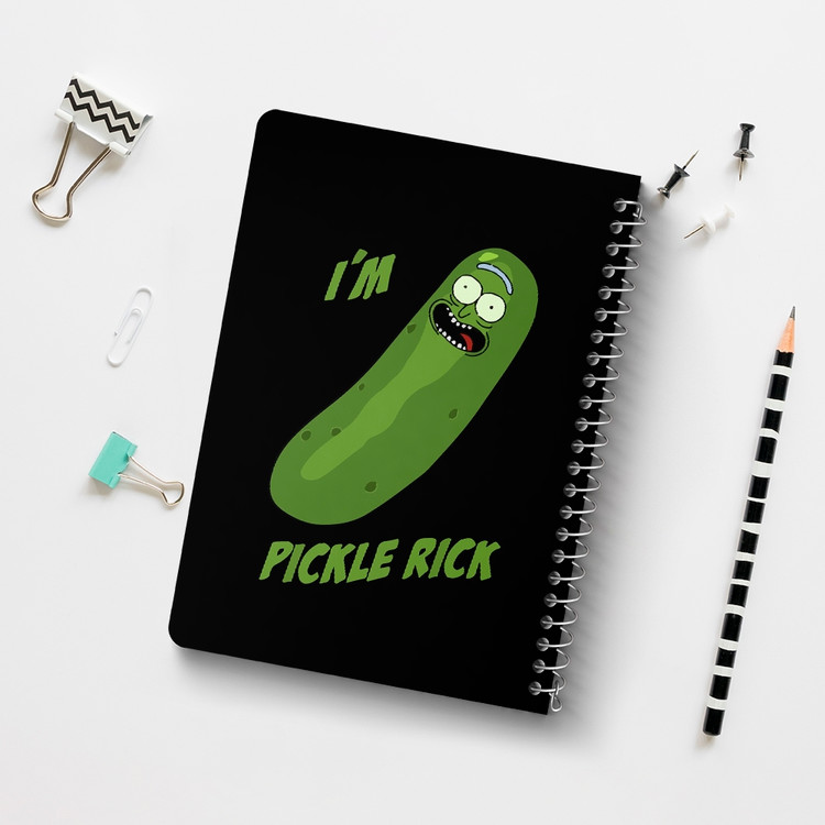 دفتر لیست خرید 50 برگ خندالو طرح انیمیشن ریک و مورتی Rick and Mort کد 26594