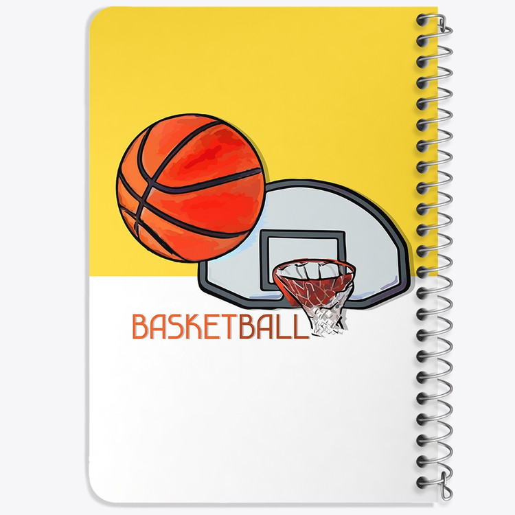دفتر لیست خرید 50 برگ خندالو طرح بسکتبال Basketball کد 26474