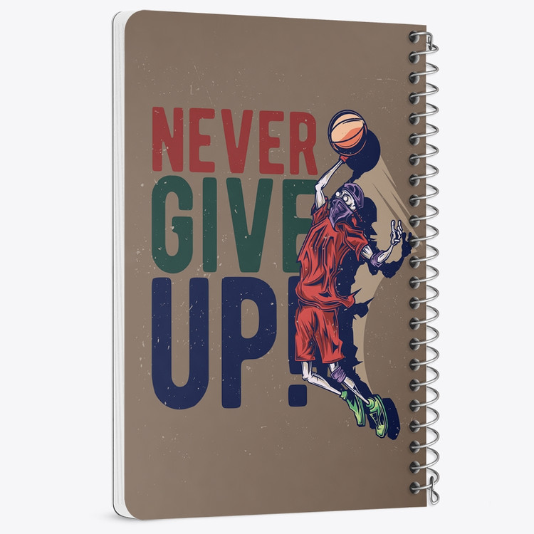 دفتر لیست خرید 50 برگ خندالو طرح بسکتبال Basketball کد 26472