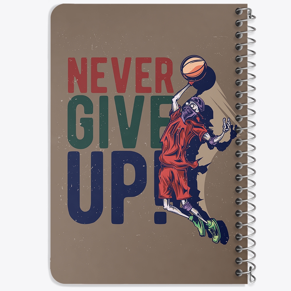 دفتر لیست خرید 50 برگ خندالو طرح بسکتبال Basketball کد 26472