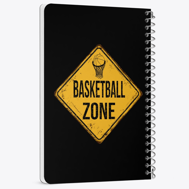 دفتر لیست خرید 50 برگ خندالو طرح بسکتبال Basketball کد 26465