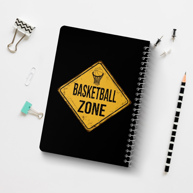 دفتر لیست خرید 50 برگ خندالو طرح بسکتبال Basketball کد 26465