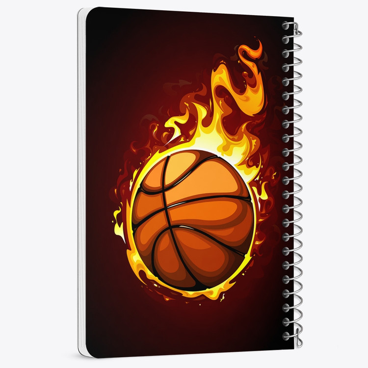 دفتر لیست خرید 50 برگ خندالو طرح بسکتبال Basketball کد 26463