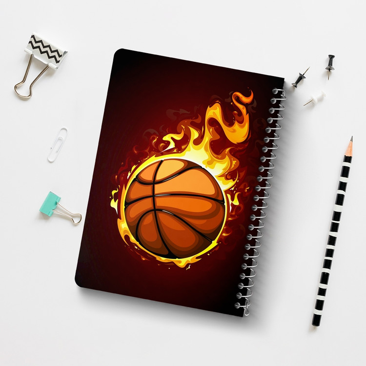 دفتر لیست خرید 50 برگ خندالو طرح بسکتبال Basketball کد 26463