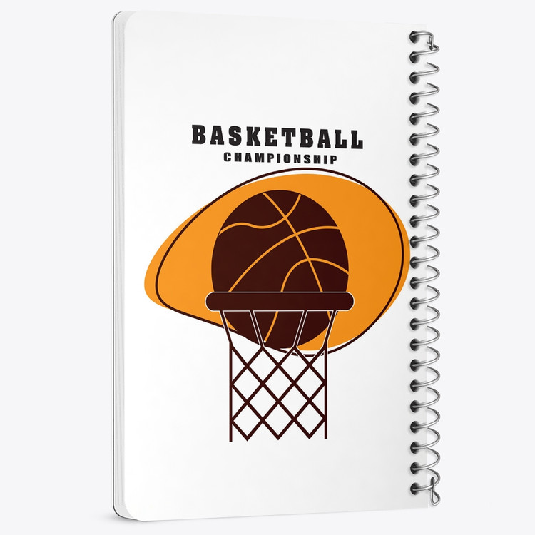 دفتر لیست خرید 50 برگ خندالو طرح بسکتبال Basketball کد 26462