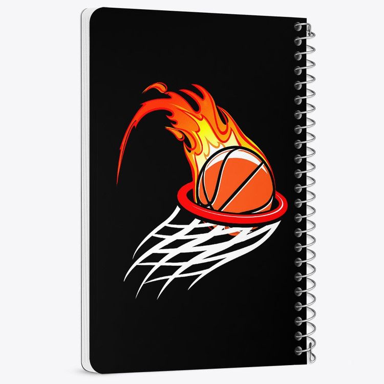 دفتر لیست خرید 50 برگ خندالو طرح بسکتبال Basketball کد 26459