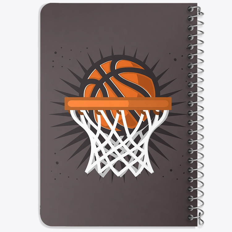 دفتر لیست خرید 50 برگ خندالو طرح بسکتبال Basketball کد 26458