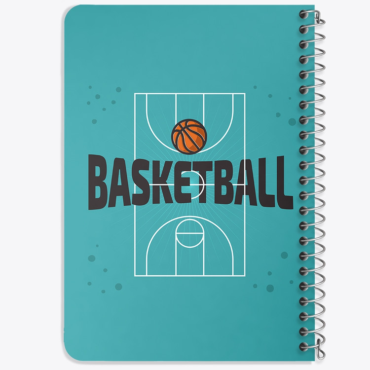 دفتر لیست خرید 50 برگ خندالو طرح بسکتبال Basketball کد 26453