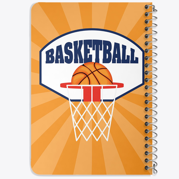 دفتر لیست خرید 50 برگ خندالو طرح بسکتبال Basketball کد 26452