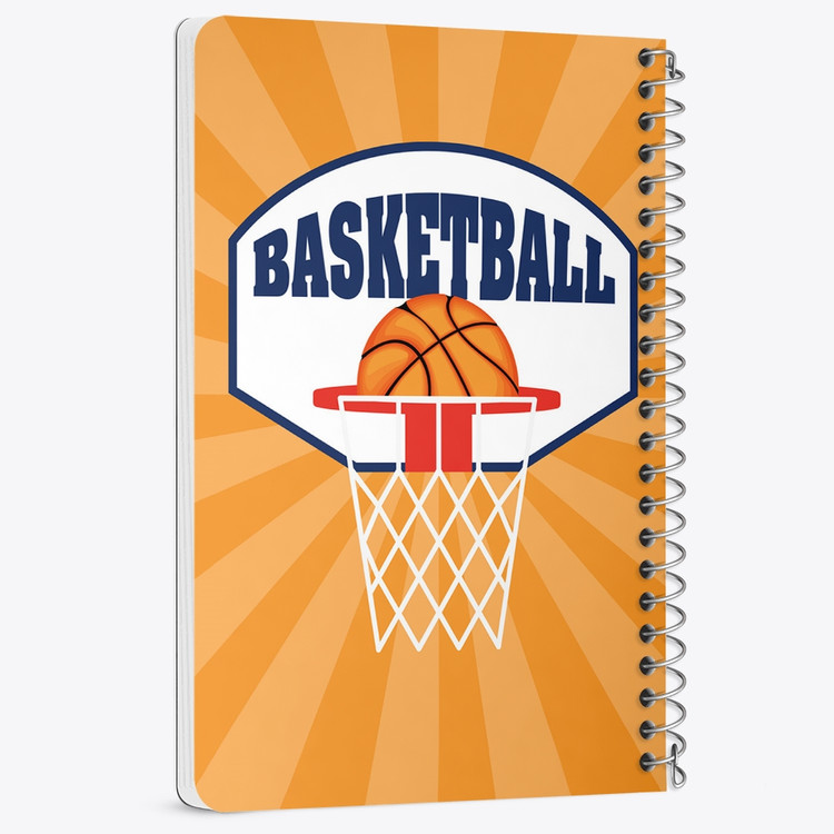 دفتر لیست خرید 50 برگ خندالو طرح بسکتبال Basketball کد 26452