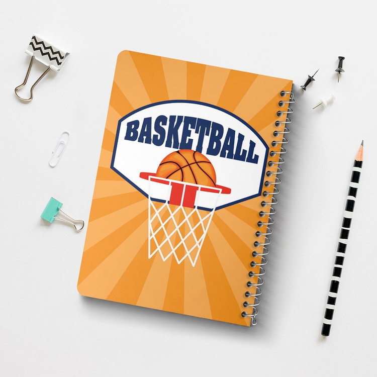 دفتر لیست خرید 50 برگ خندالو طرح بسکتبال Basketball کد 26452