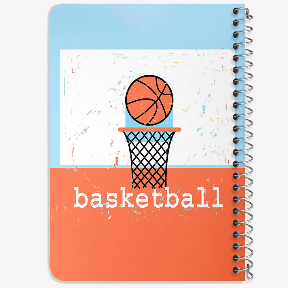 دفتر لیست خرید 50 برگ خندالو طرح بسکتبال Basketball کد 26451