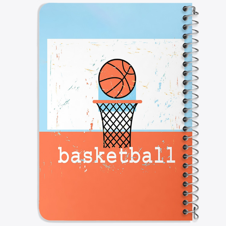 دفتر لیست خرید 50 برگ خندالو طرح بسکتبال Basketball کد 26451