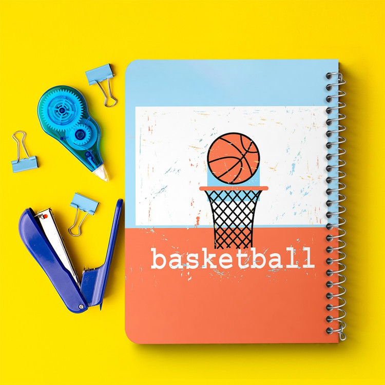 دفتر لیست خرید 50 برگ خندالو طرح بسکتبال Basketball کد 26451