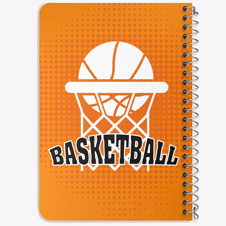 دفتر لیست خرید 50 برگ خندالو طرح بسکتبال Basketball کد 26450