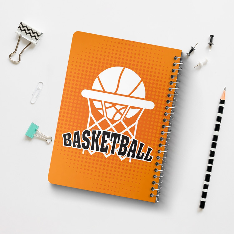 دفتر لیست خرید 50 برگ خندالو طرح بسکتبال Basketball کد 26450