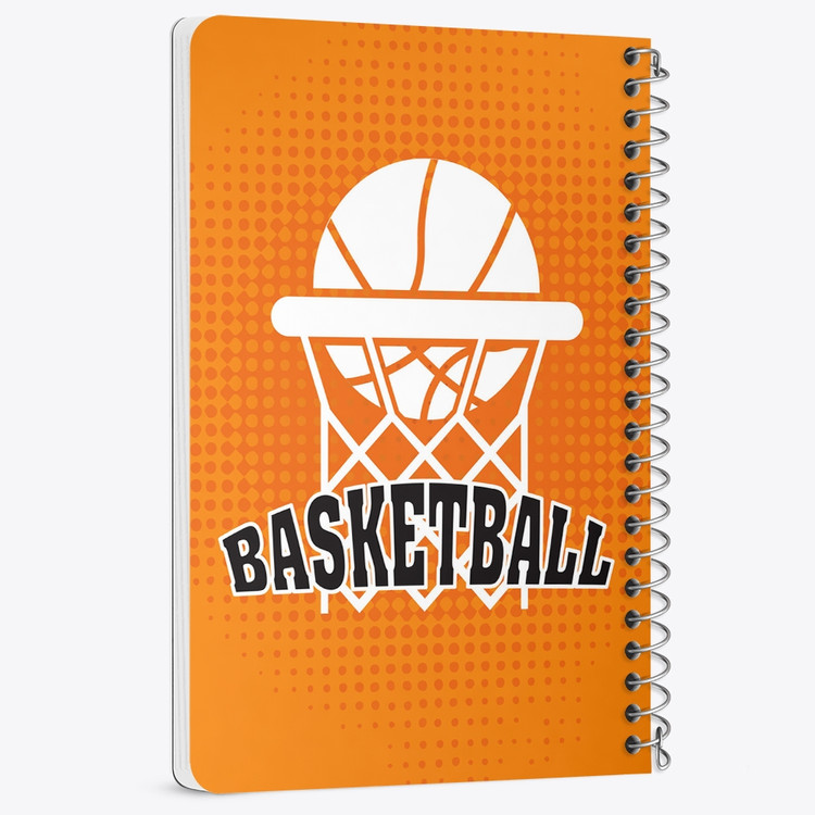 دفتر لیست خرید 50 برگ خندالو طرح بسکتبال Basketball کد 26450